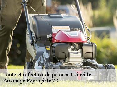 Tonte et refection de pelouse  lainville-78440 Archange Paysagiste 78