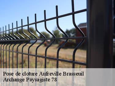Pose de cloture  aufreville-brasseuil-78930 Archange Paysagiste 78