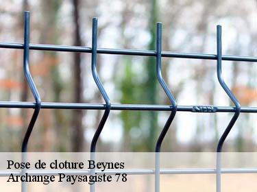 Pose de cloture  beynes-78650 Archange Paysagiste 78