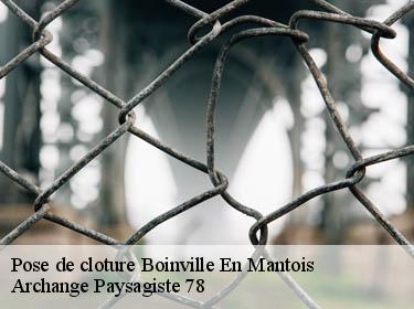 Pose de cloture  boinville-en-mantois-78930 Archange Paysagiste 78