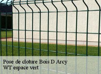 Pose de cloture bois-d-arcy-78390 WT espace vert