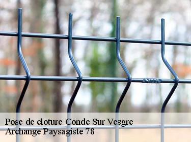 Pose de cloture  conde-sur-vesgre-78113 Archange Paysagiste 78