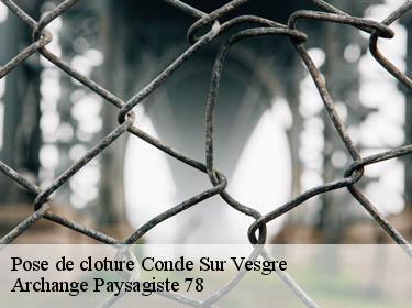 Pose de cloture  conde-sur-vesgre-78113 Archange Paysagiste 78