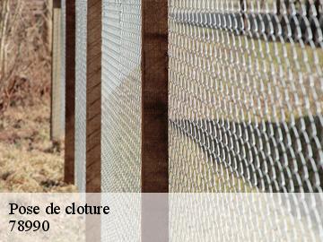 Pose de cloture elancourt-78990 WT espace vert