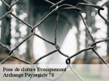 Pose de cloture  evecquemont-78740 Archange Paysagiste 78