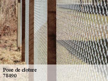 Pose de cloture  galluis-78490 WT espace vert 