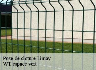 Pose de cloture limay-78520 WT espace vert