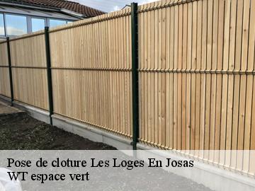 Pose de cloture  les-loges-en-josas-78350 WT espace vert 