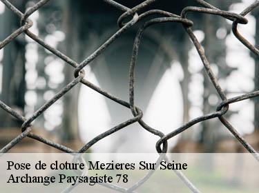 Pose de cloture  mezieres-sur-seine-78970 Archange Paysagiste 78