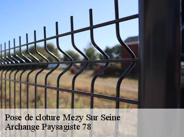 Pose de cloture  mezy-sur-seine-78250 Archange Paysagiste 78