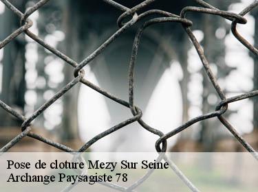 Pose de cloture  mezy-sur-seine-78250 Archange Paysagiste 78