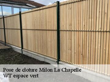 Pose de cloture milon-la-chapelle-78470 WT espace vert