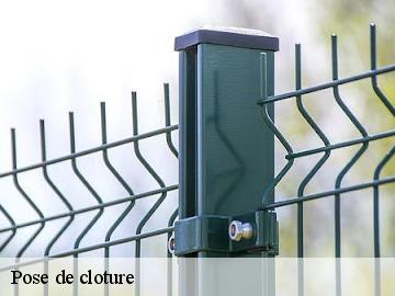 Pose de cloture orgeval-78630 WT espace vert