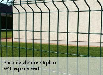 Pose de cloture orphin-78125 WT espace vert