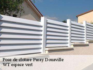 Pose de cloture paray-douaville-78660 WT espace vert