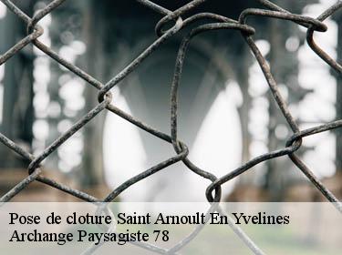 Pose de cloture  saint-arnoult-en-yvelines-78730 Archange Paysagiste 78