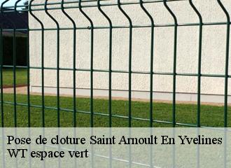 Pose de cloture saint-arnoult-en-yvelines-78730 WT espace vert
