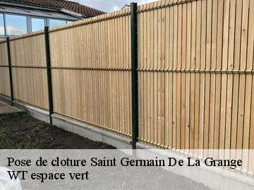 Pose de cloture saint-germain-de-la-grange-78640 WT espace vert