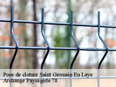 Pose de cloture  saint-germain-en-laye-78100 Archange Paysagiste 78