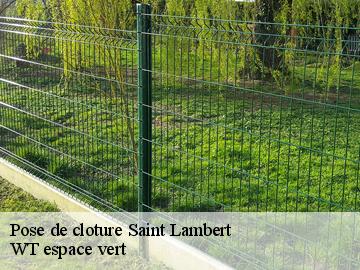 Pose de cloture  saint-lambert-78470 Archange Paysagiste 78