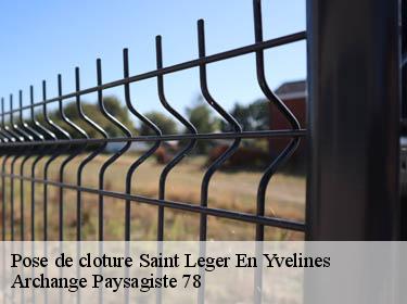 Pose de cloture  saint-leger-en-yvelines-78610 Archange Paysagiste 78