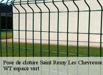 Pose de cloture saint-remy-les-chevreuse-78470 WT espace vert