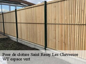 Pose de cloture saint-remy-les-chevreuse-78470 WT espace vert