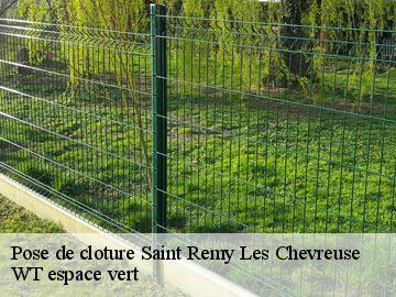 Pose de cloture saint-remy-les-chevreuse-78470 WT espace vert