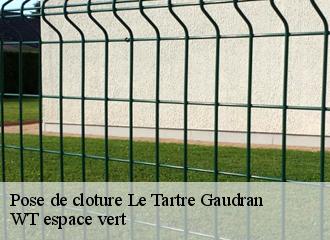 Pose de cloture le-tartre-gaudran-78113 WT espace vert