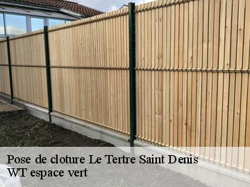 Pose de cloture le-tertre-saint-denis-78980 WT espace vert