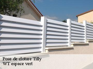 Pose de cloture tilly-78790 WT espace vert