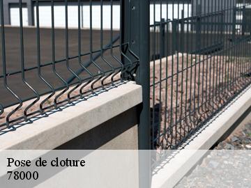 Pose de cloture versailles-78000 WT espace vert