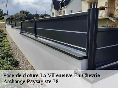 Pose de cloture  la-villeneuve-en-chevrie-78270 Archange Paysagiste 78