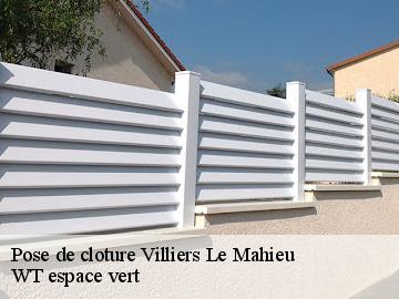 Pose de cloture villiers-le-mahieu-78770 WT espace vert