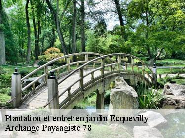Plantation et entretien jardin  ecquevilly-78920 Archange Paysagiste 78