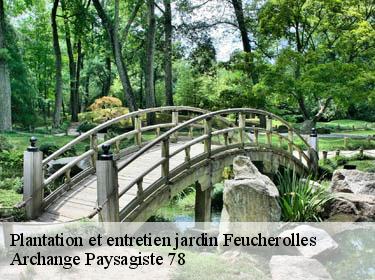 Plantation et entretien jardin  feucherolles-78810 Archange Paysagiste 78