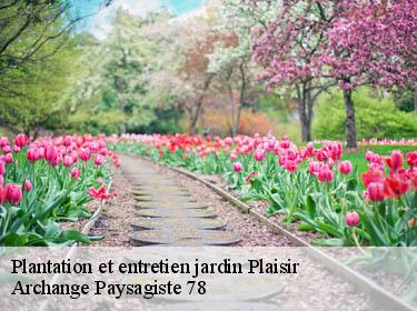 Plantation et entretien jardin  plaisir-78370 Archange Paysagiste 78
