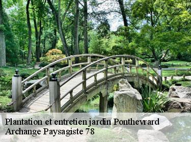 Plantation et entretien jardin  ponthevrard-78730 Archange Paysagiste 78